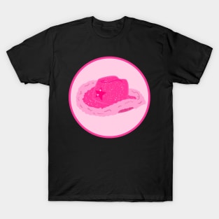 Pink cowgirl hat T-Shirt